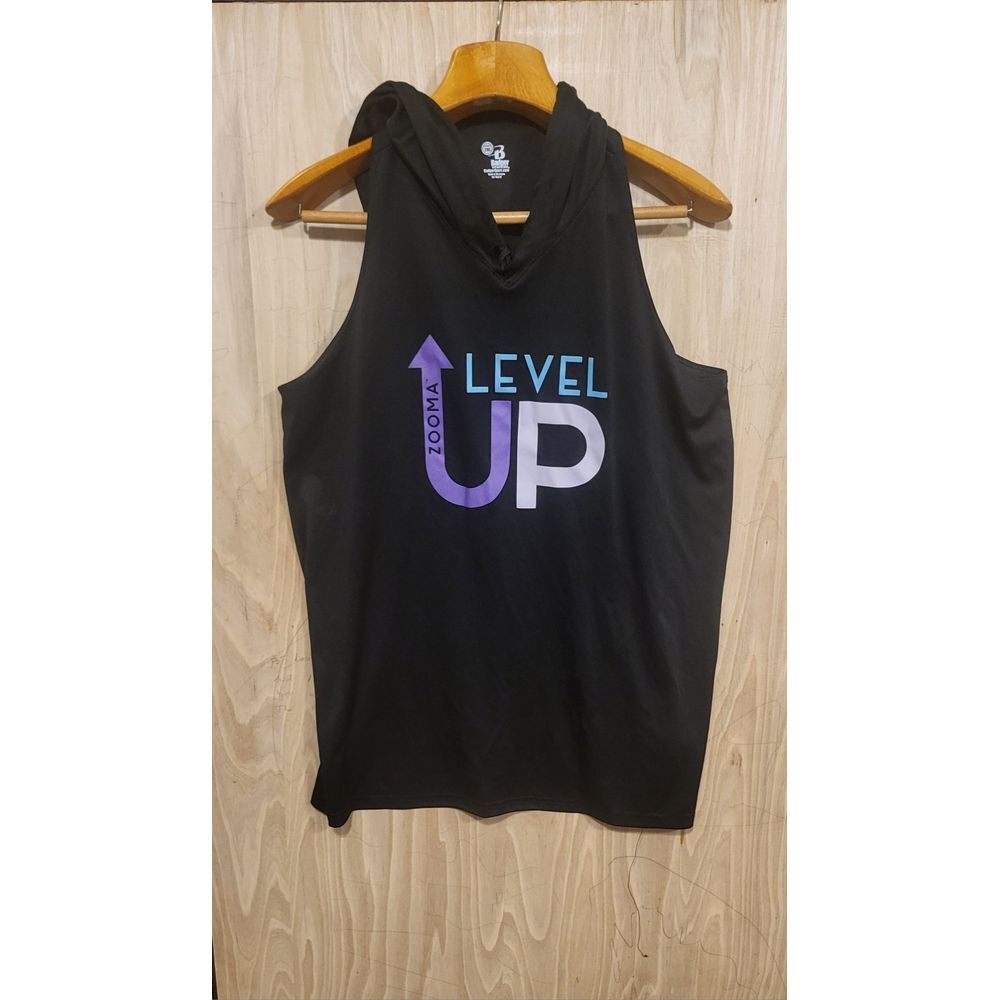Ladies Level Up 2xl Hoodie‎ Workout Tank Top, Level Up.